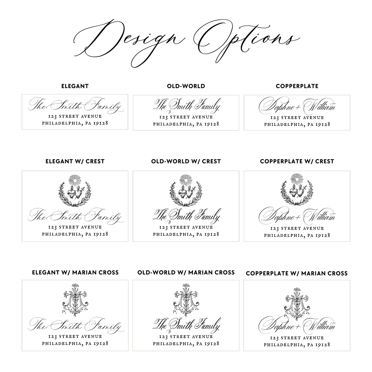 Personalized Catholic Address Stamp, Unique Catholic Wedding Gift, Housewarming Gift