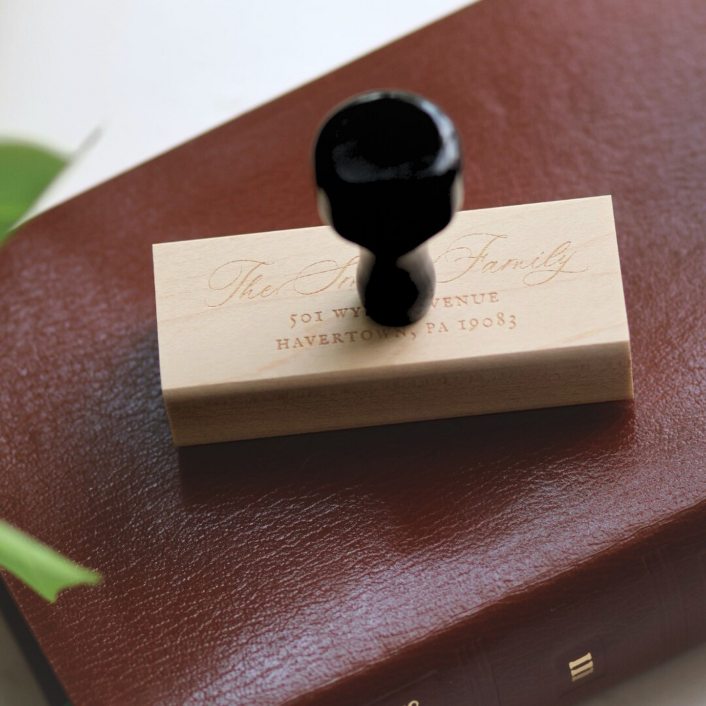 Personalized Catholic Address Stamp, Unique Catholic Wedding Gift, Housewarming Gift