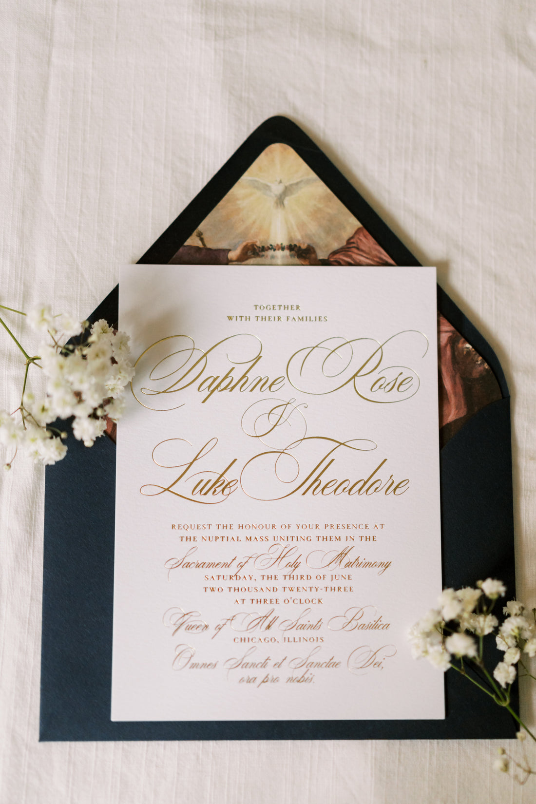 4 Ways to Let the Catholic Faith Shine Through Your Wedding Stationery