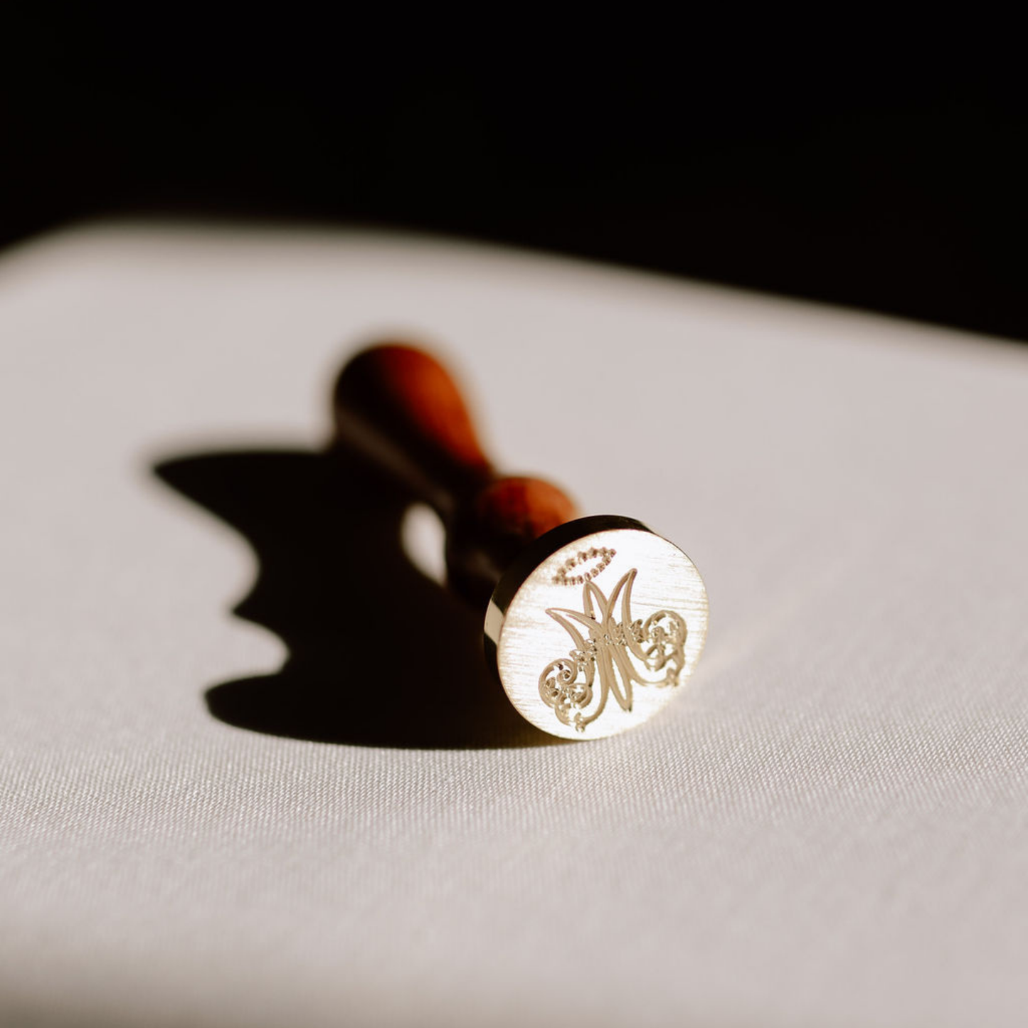 Catholic Wax Seal Stamps, Auspice Maria, "Under the Protection of Mary"