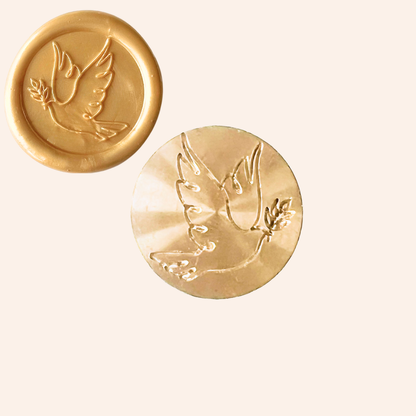 Catholic Wax Seal Stamps, Holy Spirit Dove, Confirmation