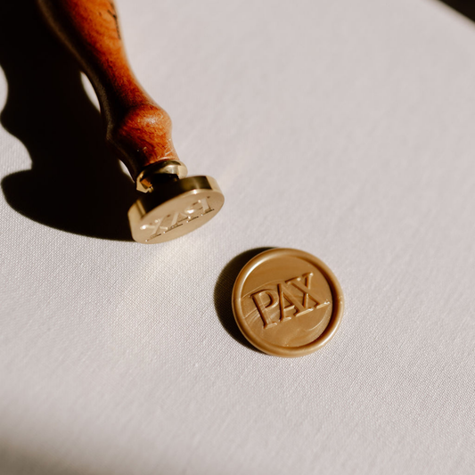 Catholic Wax Seal Stamps, PAX