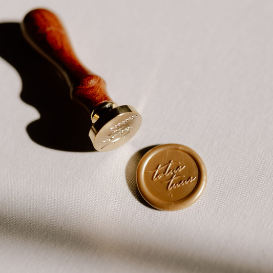 Catholic Wax Seal Stamps, Totus Tuus, "Totally Yours"